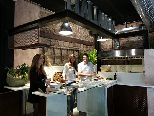 Un original showcooking