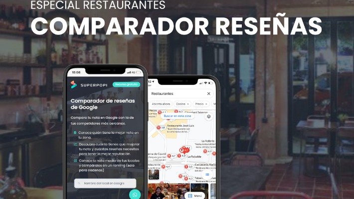 Llega Superpopi, el primer comparador de reputación online de restaurantes