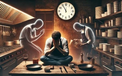 Cocinando a fuego alto: el precio emocional de trabajar en hostelería