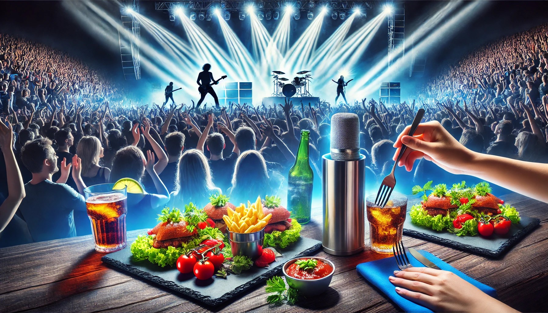 diverflacion-conciertos-gastronomia No solo se escucha: Los conciertos ahora también se saborean