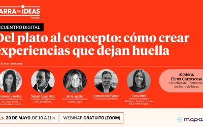 Webinar | Del plato al concepto: cómo crear experiencias que dejan huella