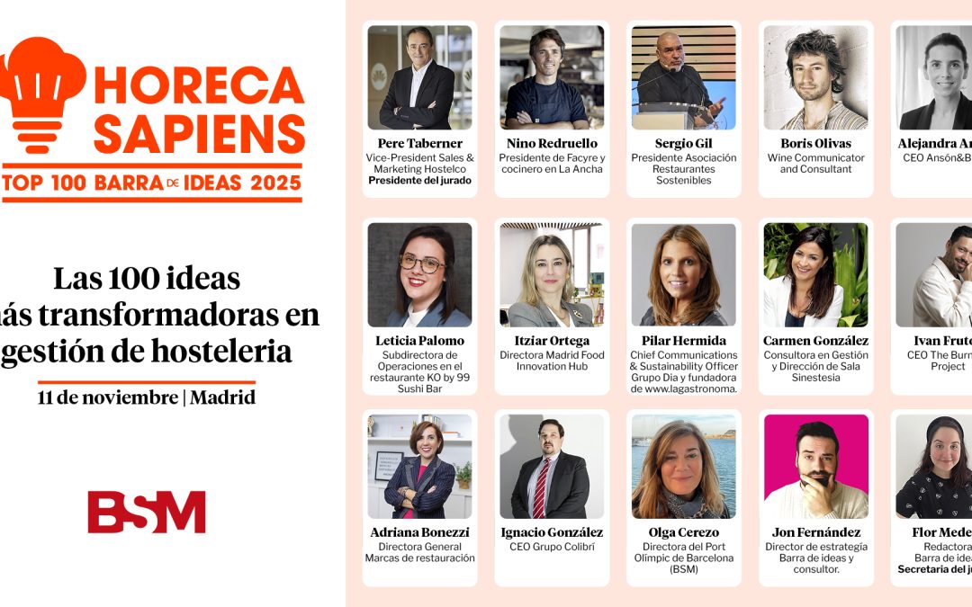 Los sabios de la hostelería ya están listos: así es el jurado de HORECA Sapiens
