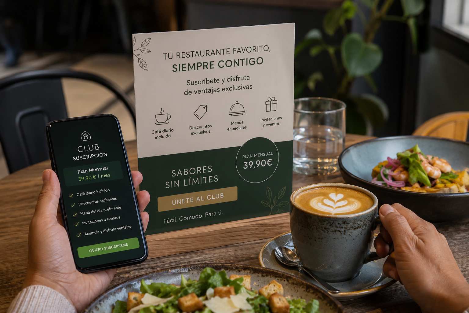 El restaurante como servicio por suscripción